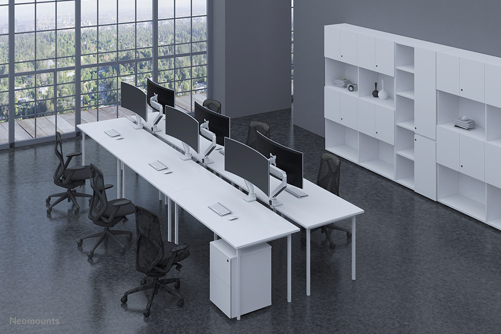 Neomounts Select monitor arm desk mount for curved screens